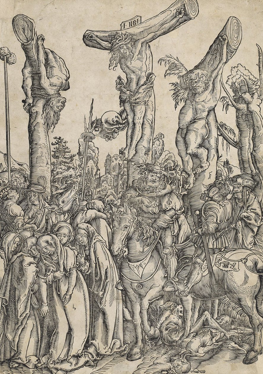 Ukřižování od Lucas Cranach the Elder
