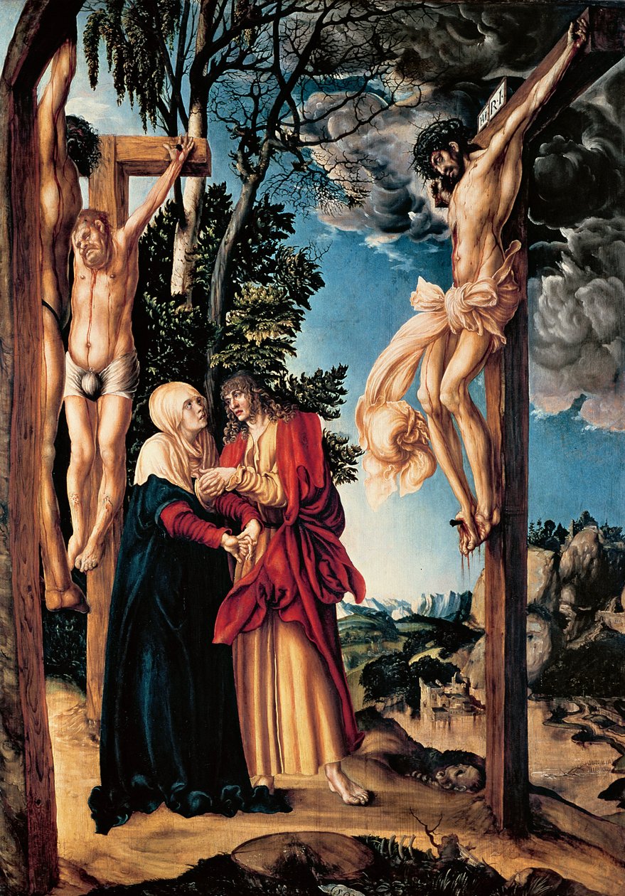 Ukřižování, 1503 od Lucas Cranach the Elder