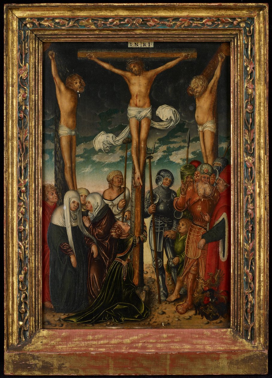 Ukřižování, kolem roku 1575 od Lucas Cranach the Elder