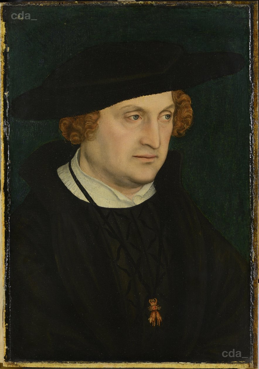 Portrét markraběte Johanna z Brandenburg-Ansbachu od Lucas Cranach the Elder