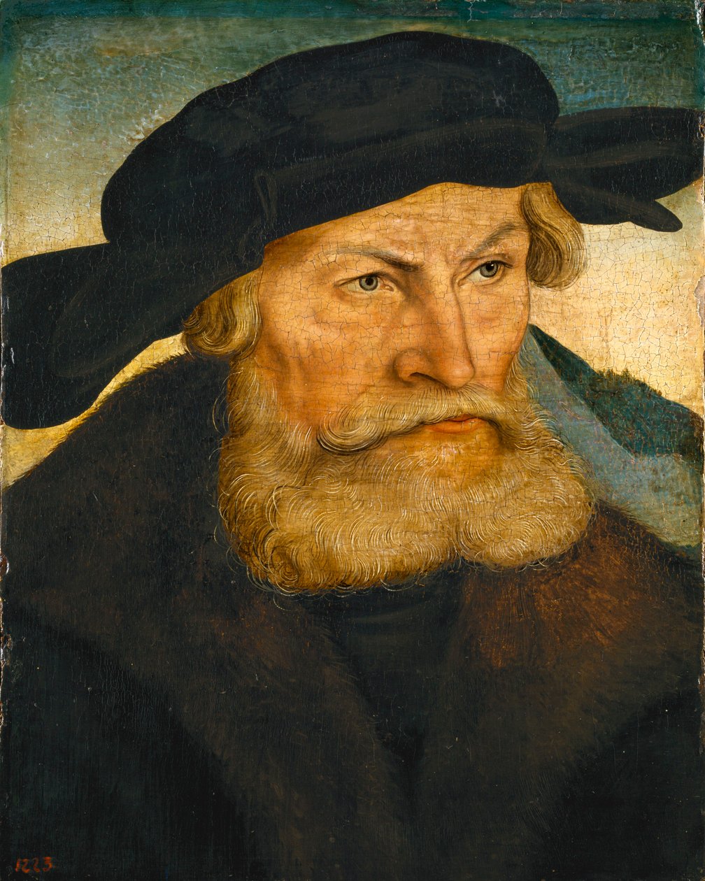Portrét saského vévody Jindřicha Pobožného (1473-1541) od Lucas Cranach the Elder