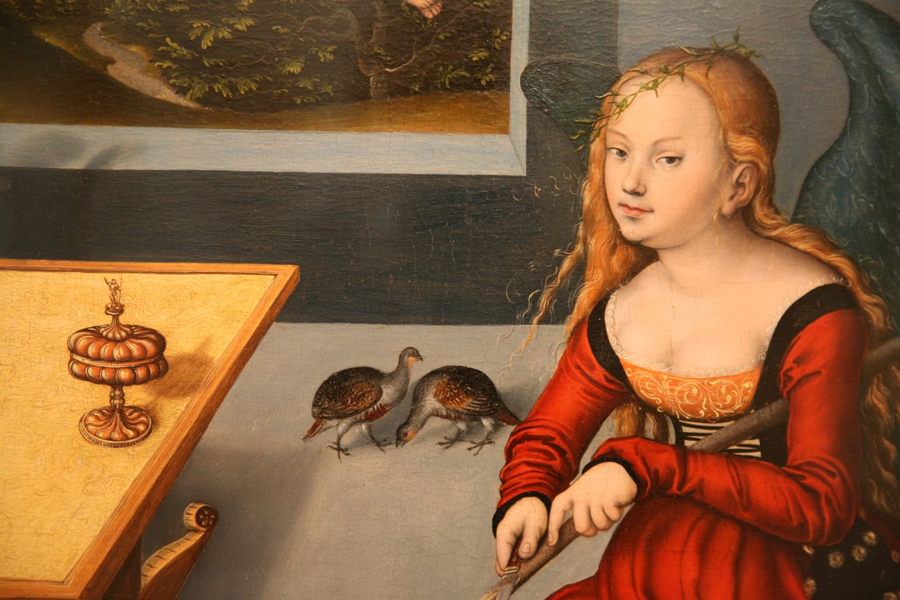 Melancholie od Lucas Cranach the Elder