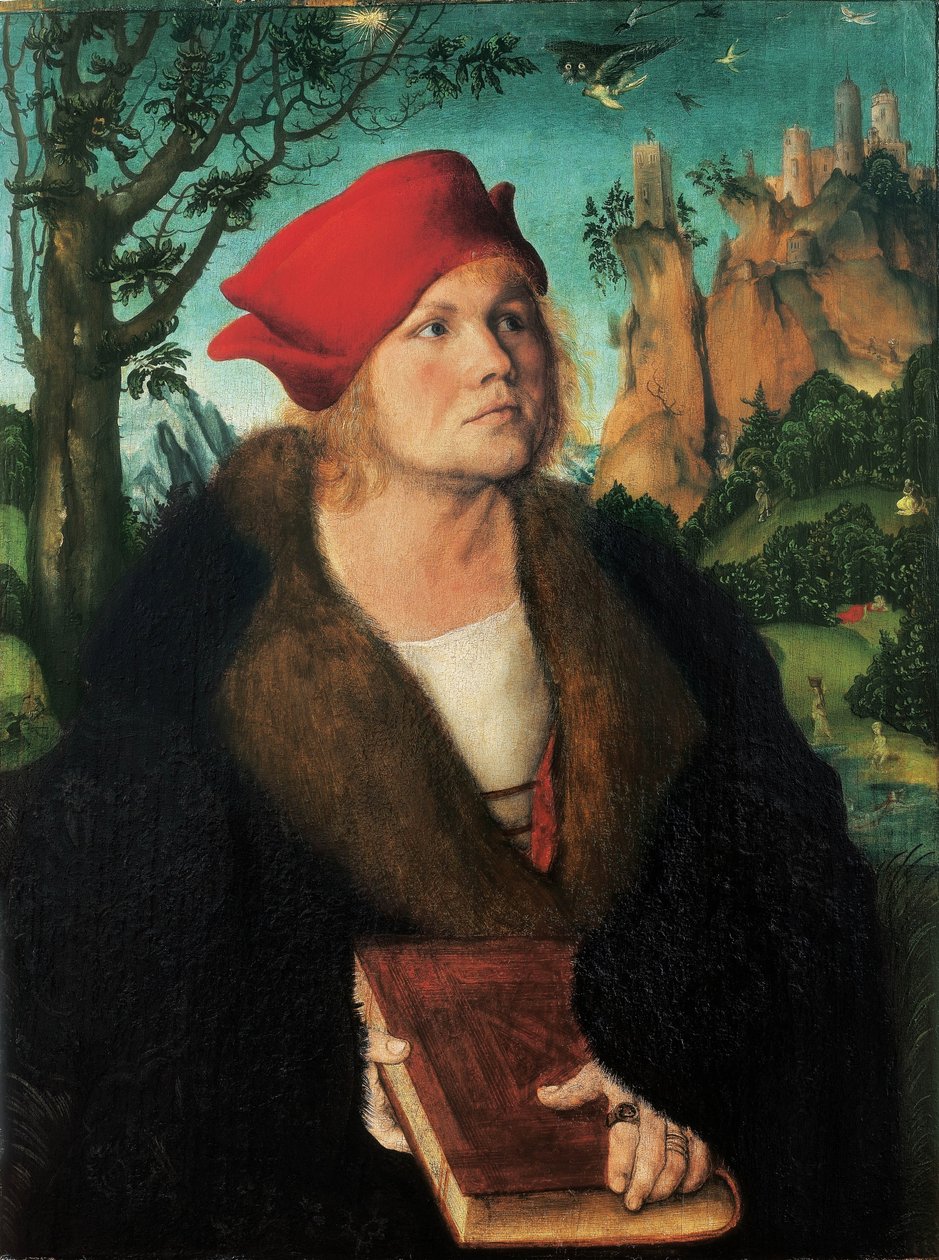 Portrét Dr. Johannesa Cuspiniana od Lucas Cranach the Elder
