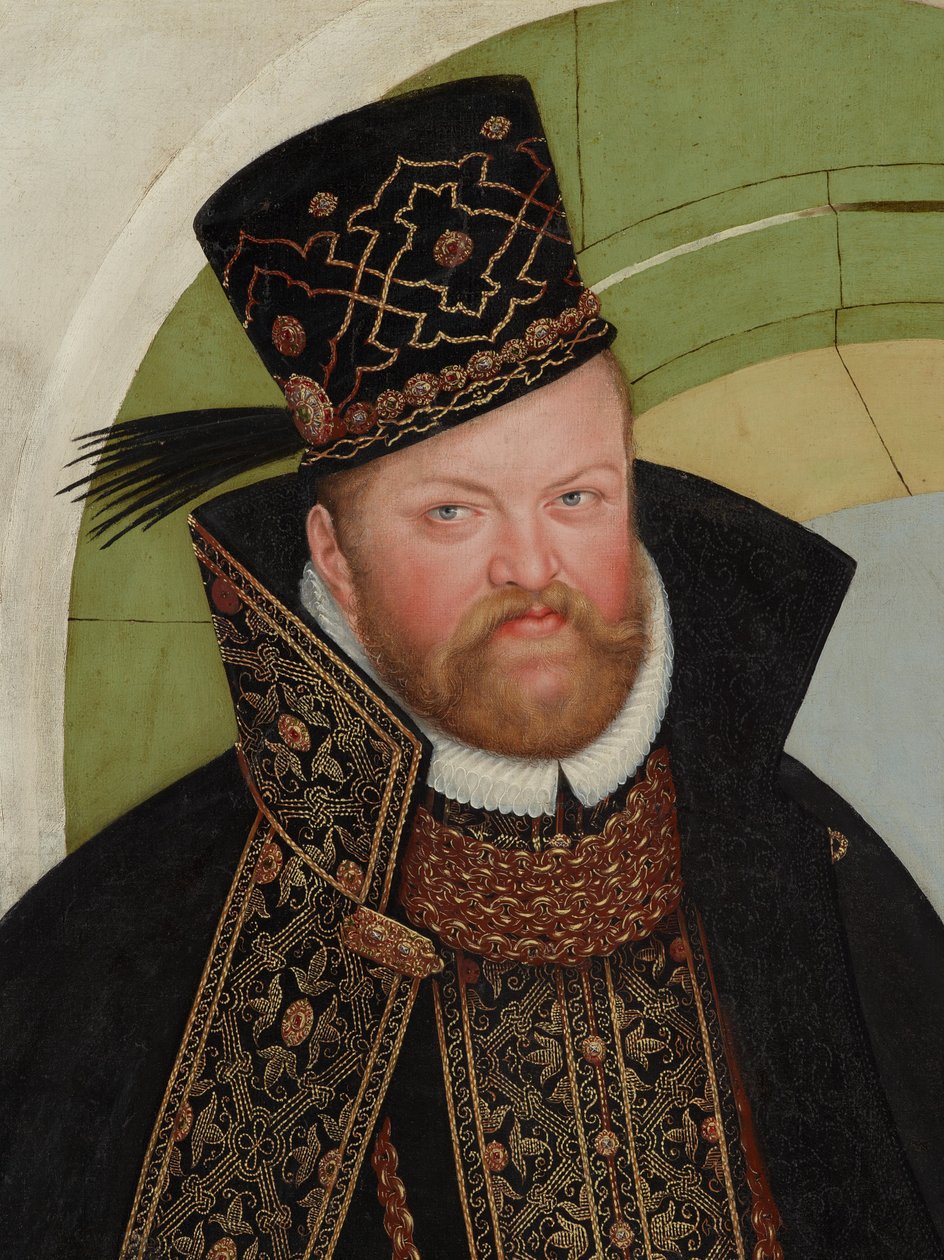 Srpen, saský kurfiřt (1526-1586) od Lucas Cranach the Younger  