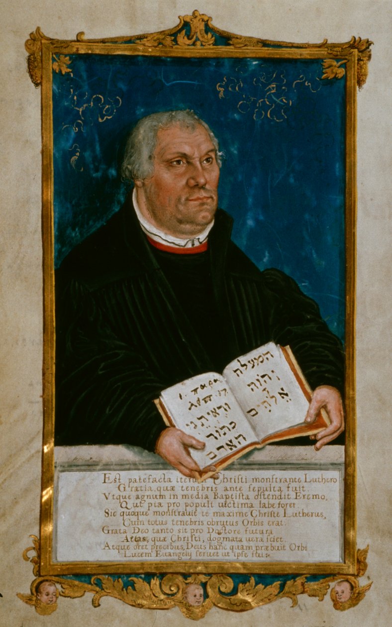 Německá Bible Lutherova překladu, 1561 od Lucas Cranach the Younger