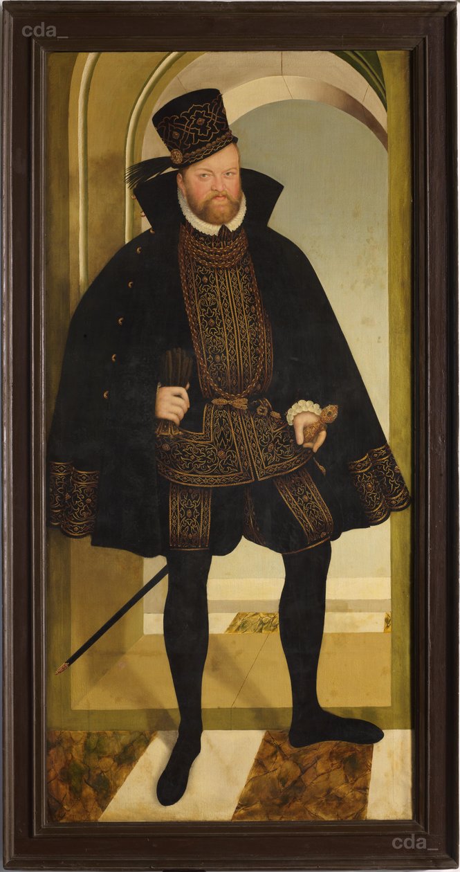 Portrét kurfiřta Augusta od Lucas Cranach the Younger
