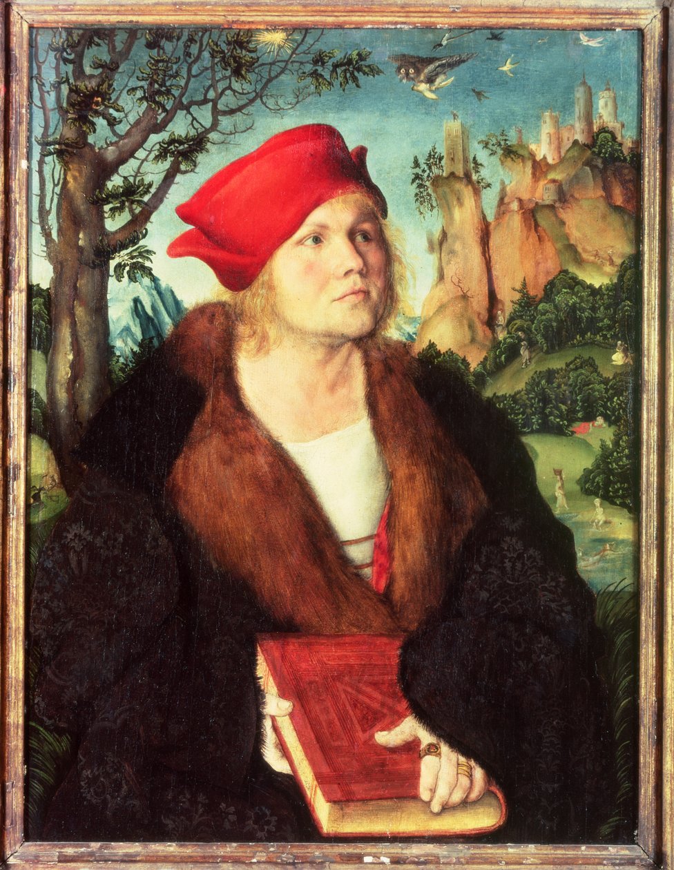 Dr. Johannes Cuspinian, 15021503 od Lucas Cranach the Elder