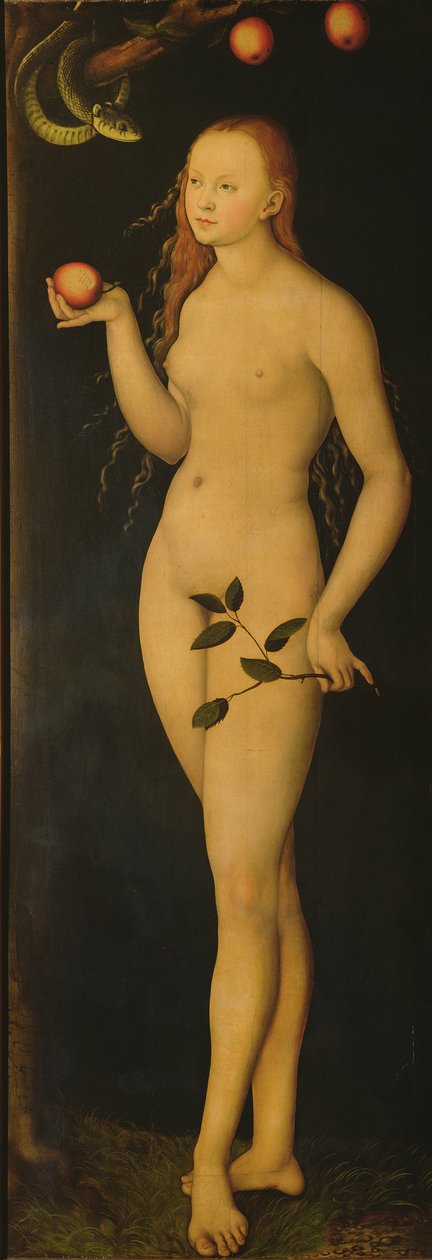 Eva, 1528 od Lucas Cranach the Elder