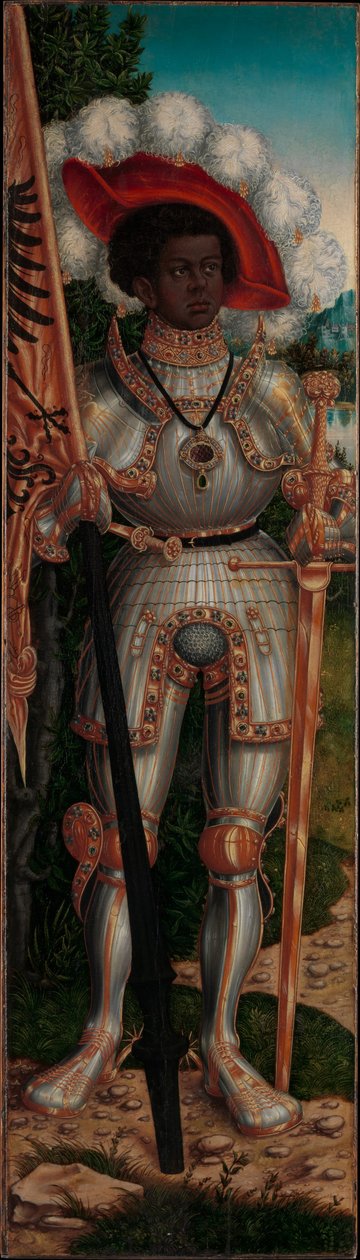 Svatý Maurice, kolem 1520-25 od Lucas Cranach the Elder