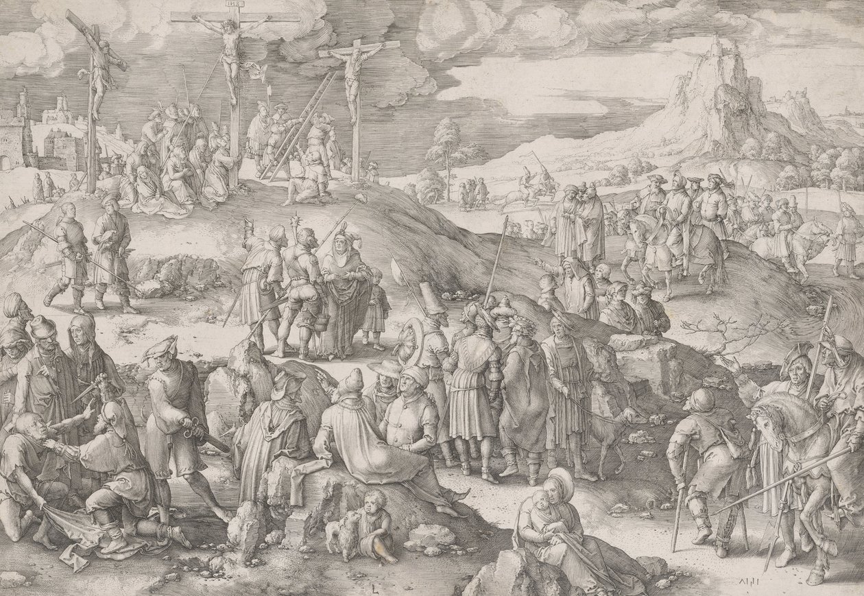 Golgota od Lucas van Leyden