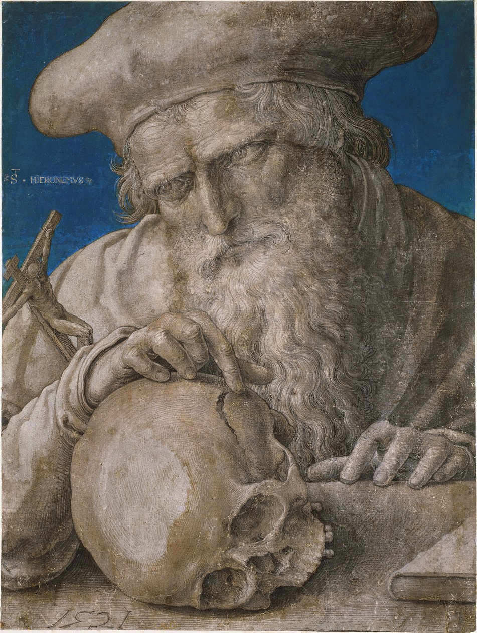 Svatý Jeroným od Lucas van Leyden