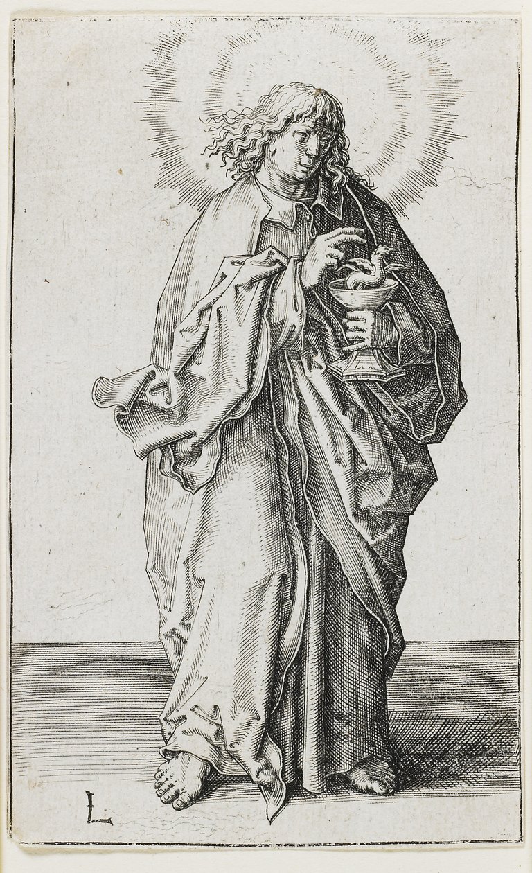 Svatý Jan, 1510 od Lucas van Leyden