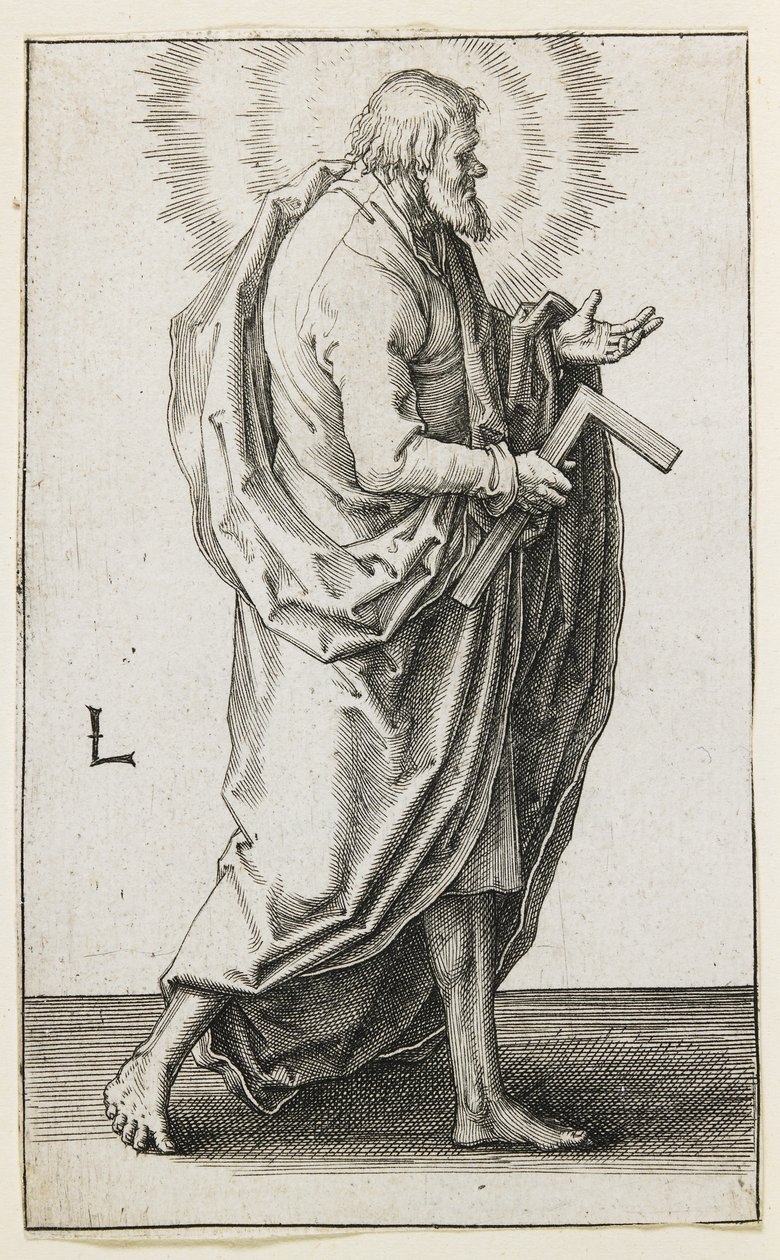 Svatý Šimon od Lucas van Leyden