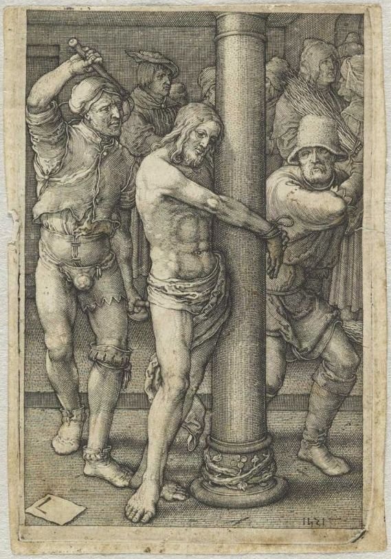 Bičování od Lucas van Leyden