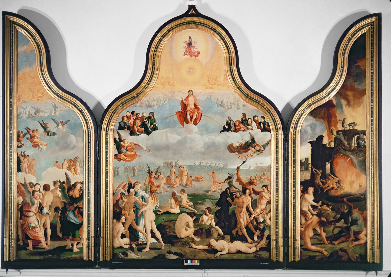 Poslední soud (oltářní obraz) od Lucas van Leyden