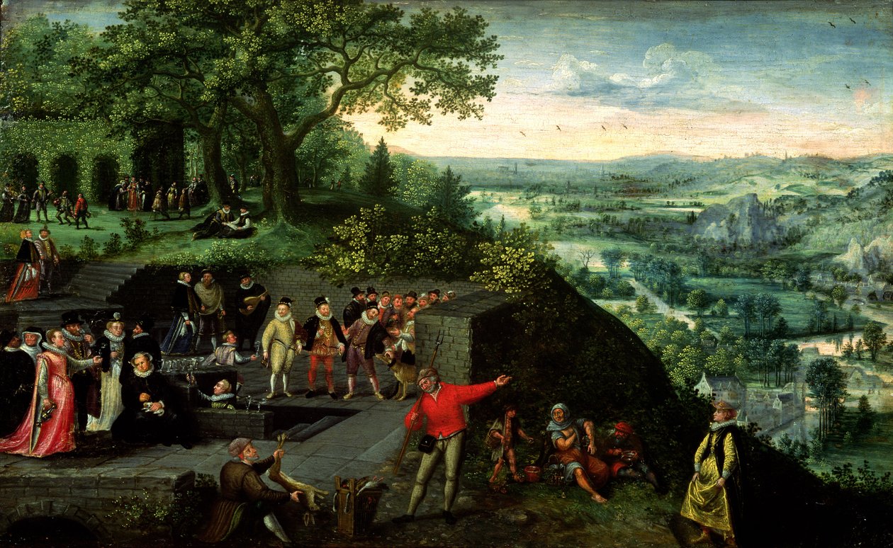 Rudolf II. (1552-1612) a opilec, 1593 od Lucas van Valckenborch
