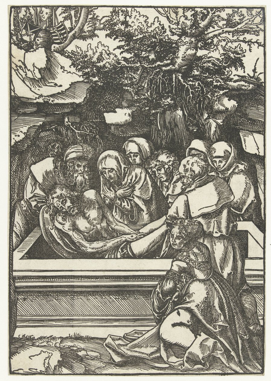 Pohřbení Umučení Krista (název série) od Lucas Cranach