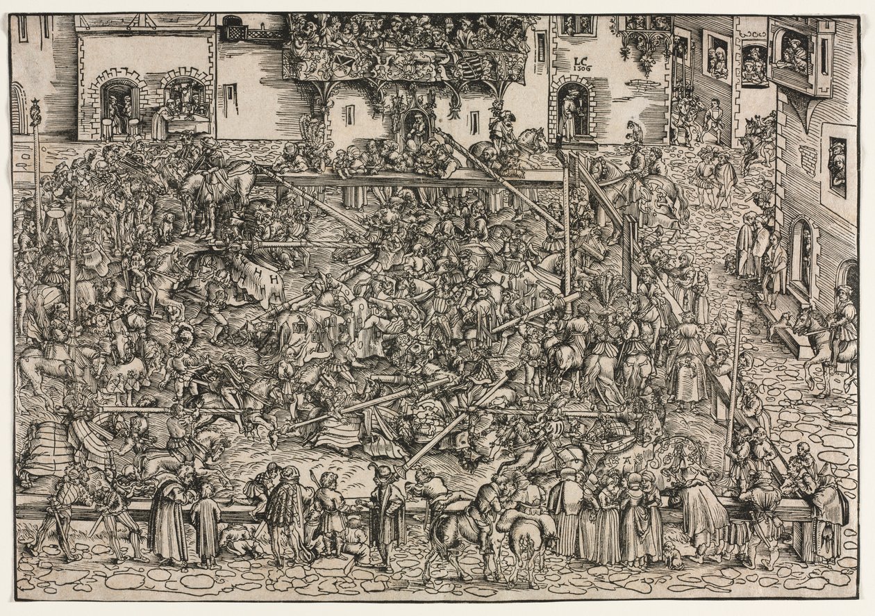 Turnaj od Lucas Cranach