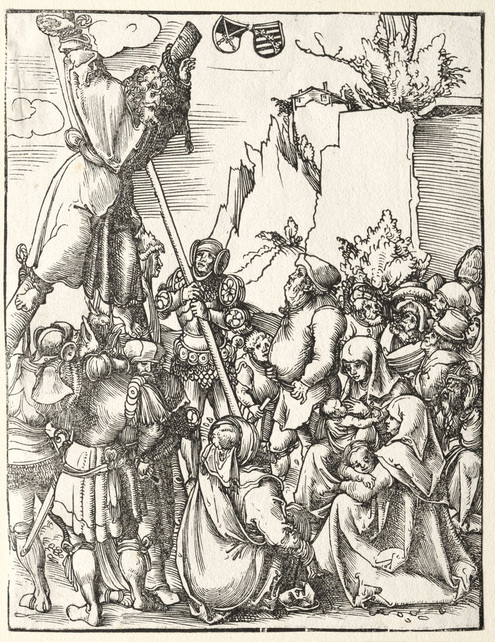 Seriál Mučednictví od Lucas Cranach