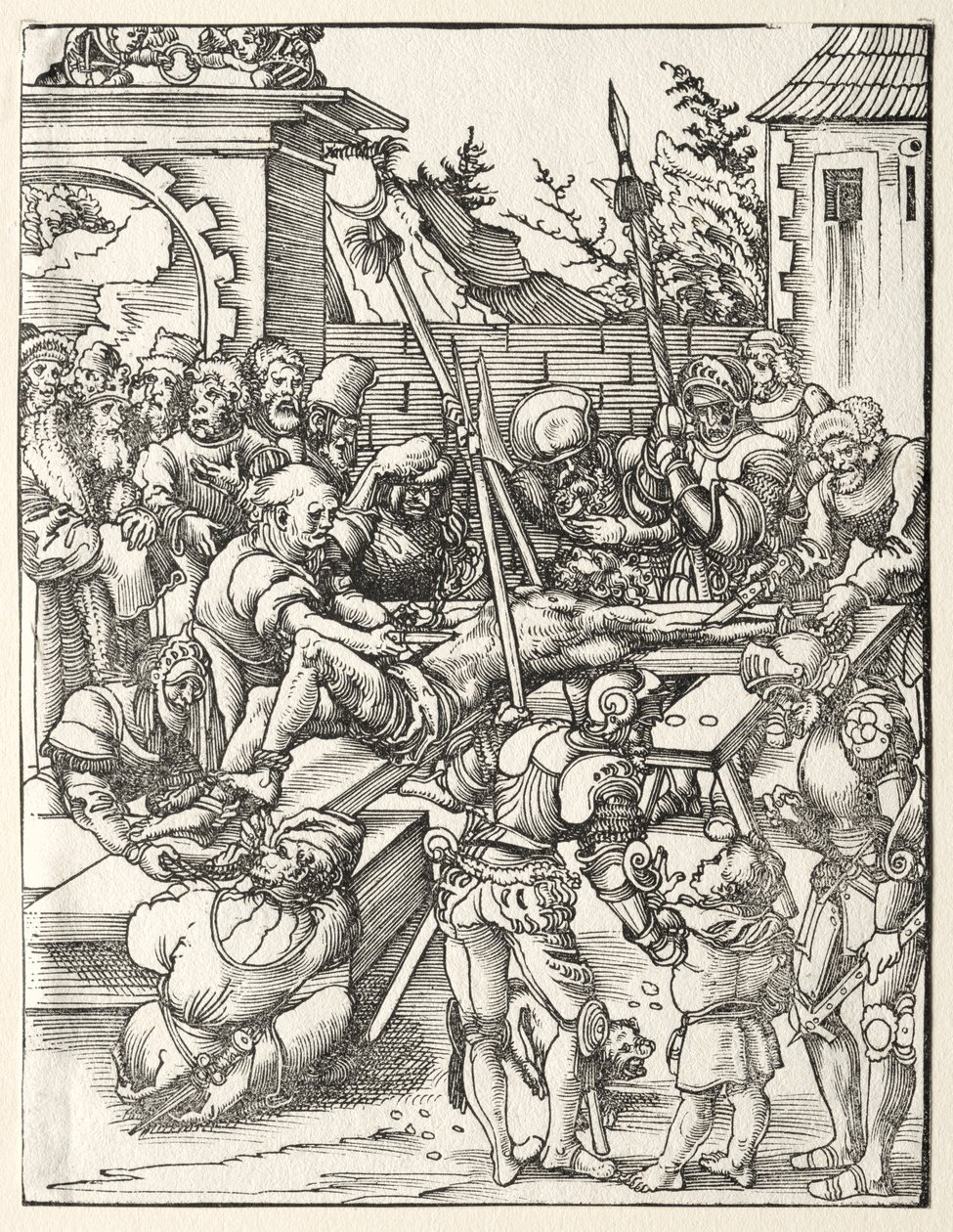 Umučení svatého Bartoloměje od Lucas Cranach