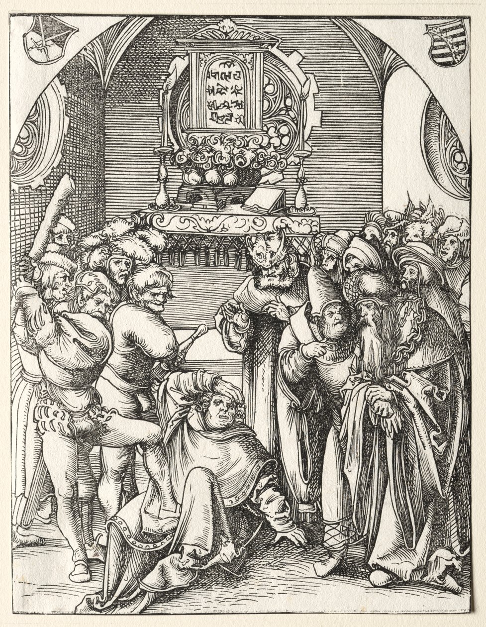 Umučení svatého Jidáše Tadeáše od Lucas Cranach