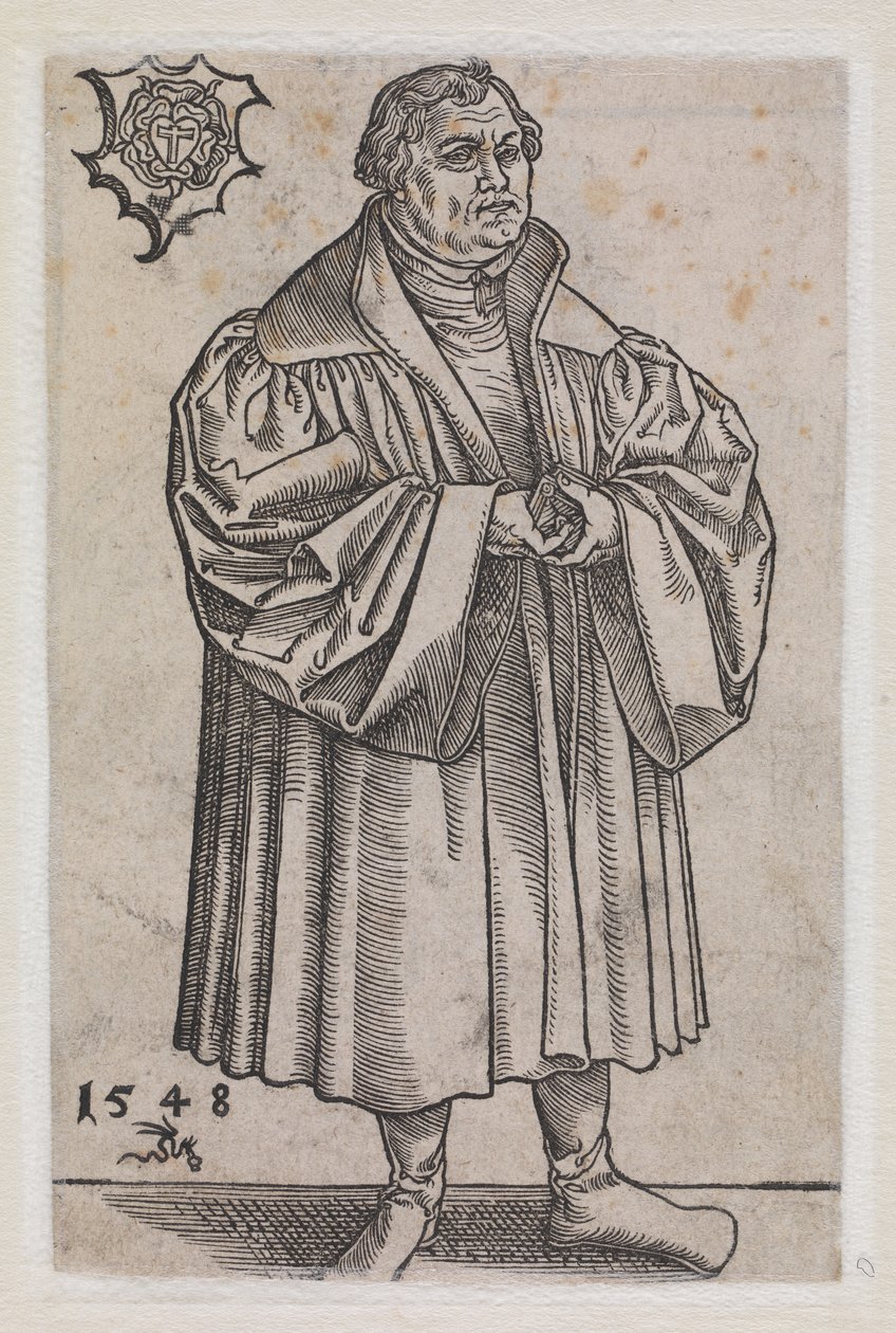 Martin Luther od Lucas Cranach d.Y.