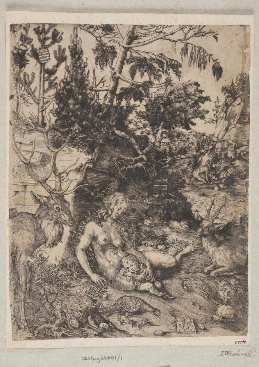 Pokání svatého Jana Zlatoústého od Lucas Cranach d.Æ.