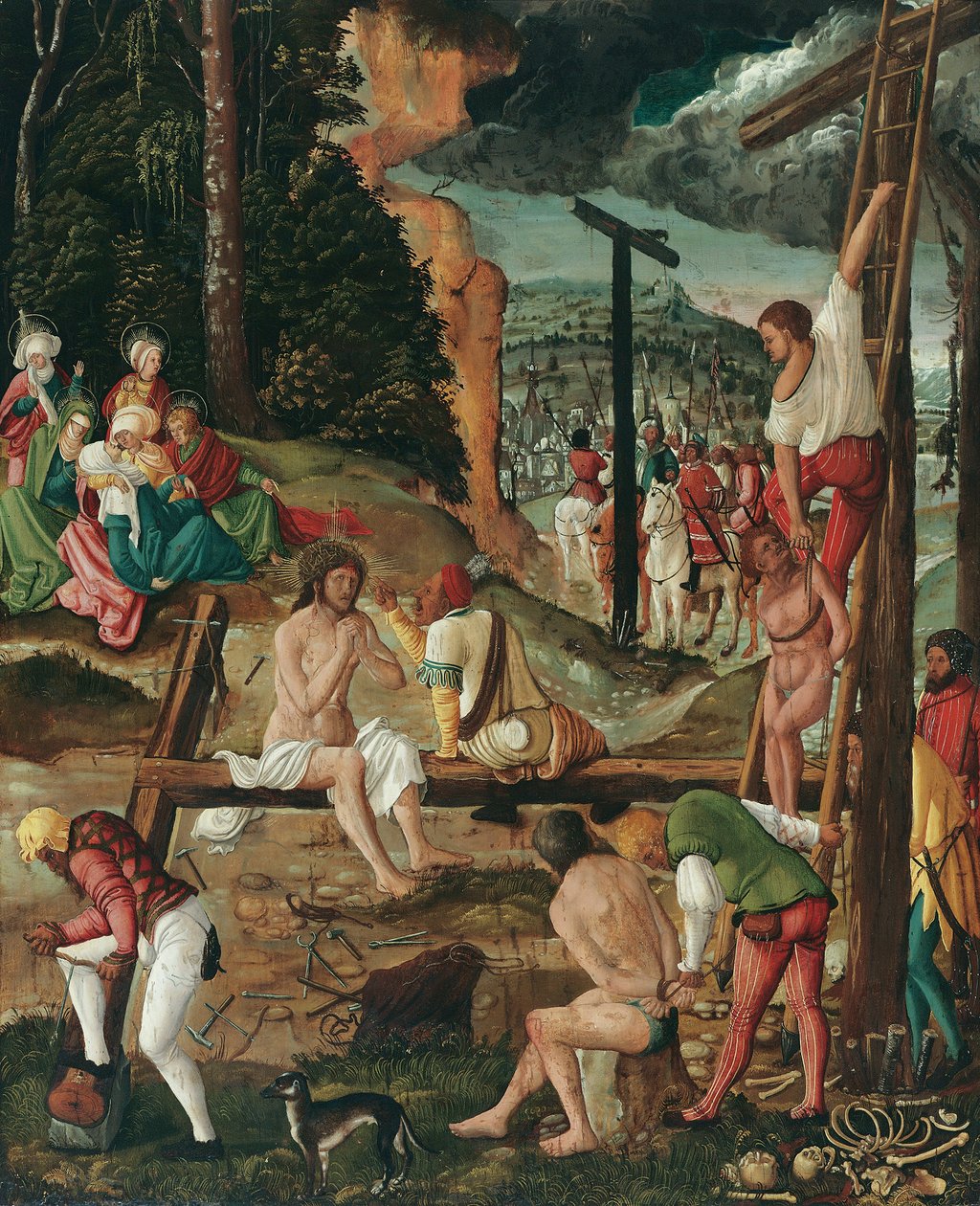 Před ukřižováním Krista (Kristus v soužení) od Lucas Cranach d. Ä.