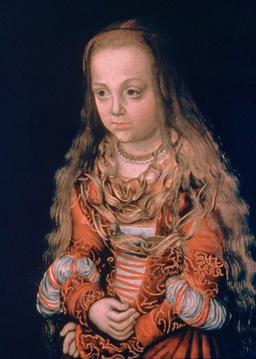 Princezna ze Saska, c1517 od Lucas Cranach the Elder