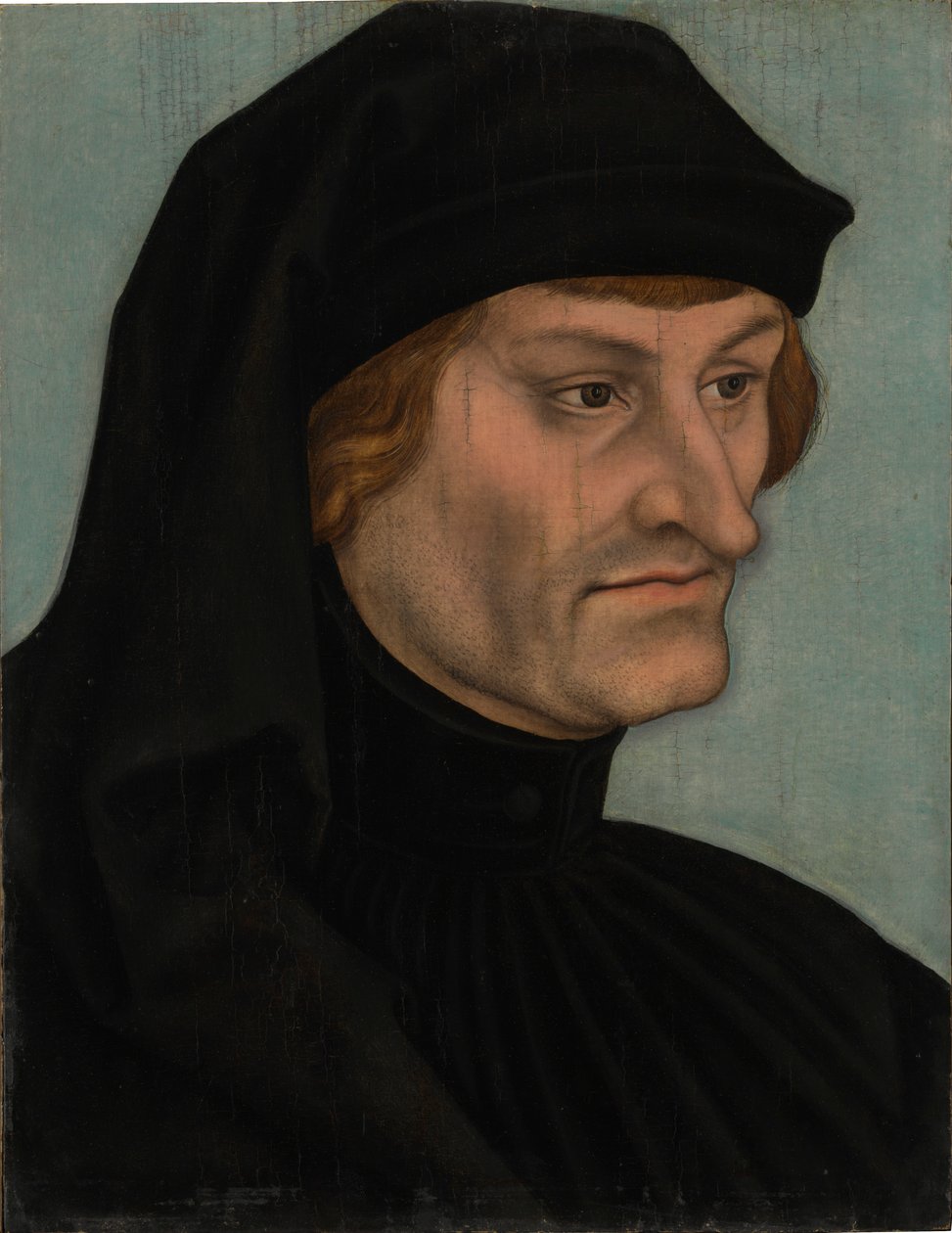 Portrét Rudolfa Agricoly - Portrét Geilera von Kaysersberg od Lucas Cranach the Elder