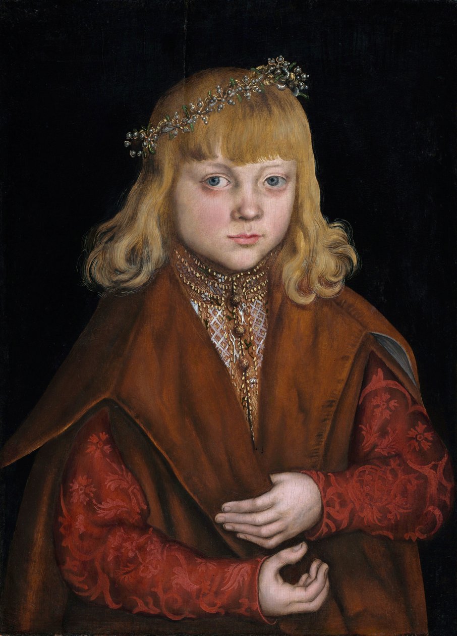 Saský princ od Lucas Cranach the Elder