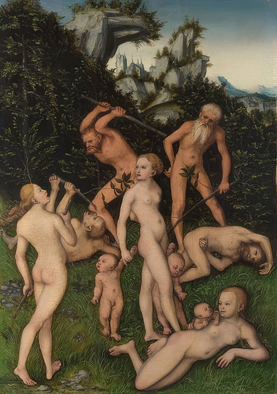 Konec stříbrného věku (?). Kolem roku 1530 od Lucas Cranach the Elder