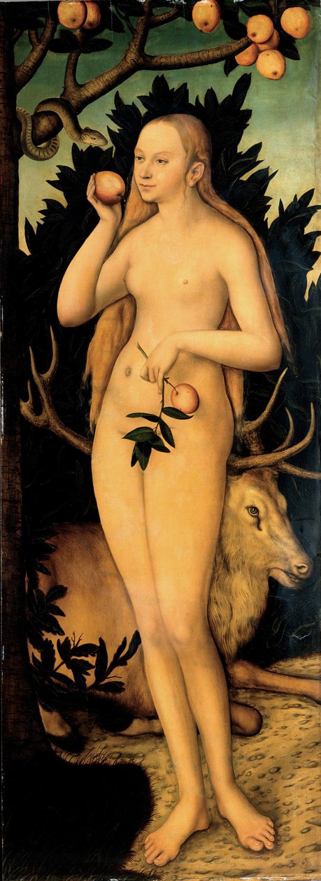 Eva, po roce 1537 od Lucas Cranach the Elder