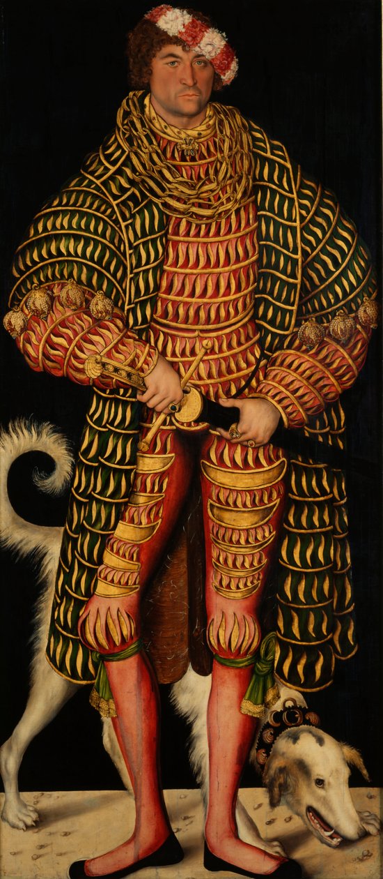 Německy: Herzog Heinrich der Fromme (1473-1541) vévoda Jindřich Pobožný od Lucas Cranach the Elder
