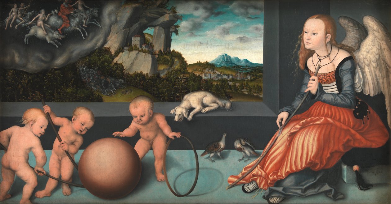 Německy: Melancholia Melancholie od Lucas Cranach the Elder