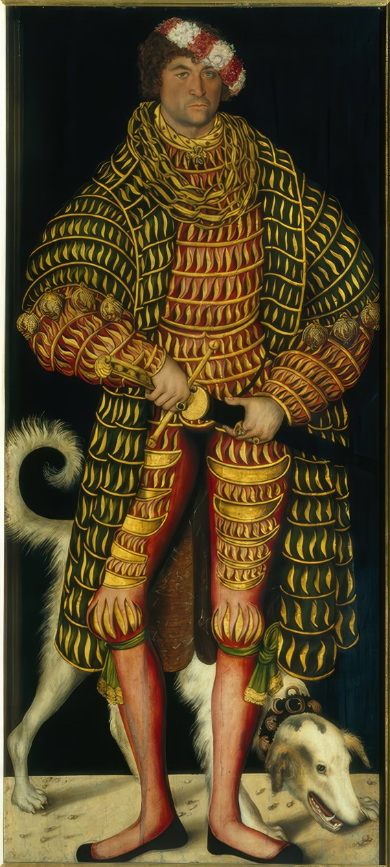 Hrzg. Heinrich d. Zbožný v. Sasko / Cranach od Lucas Cranach the Elder