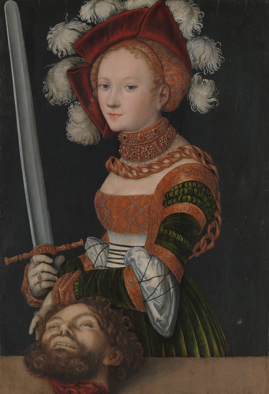 Judith s hlavou Holofernes, ca. 1530. od Lucas Cranach the Elder