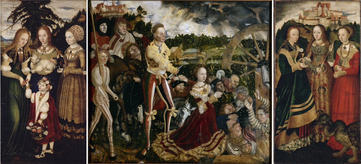 Čistá malta od Lucas Cranach the Elder