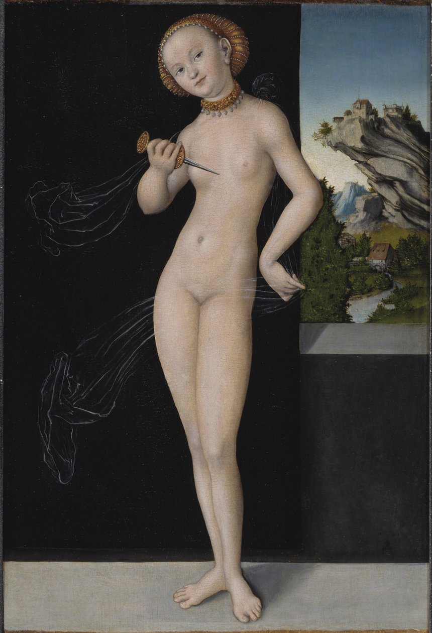 Lucretia od Lucas Cranach the Elder