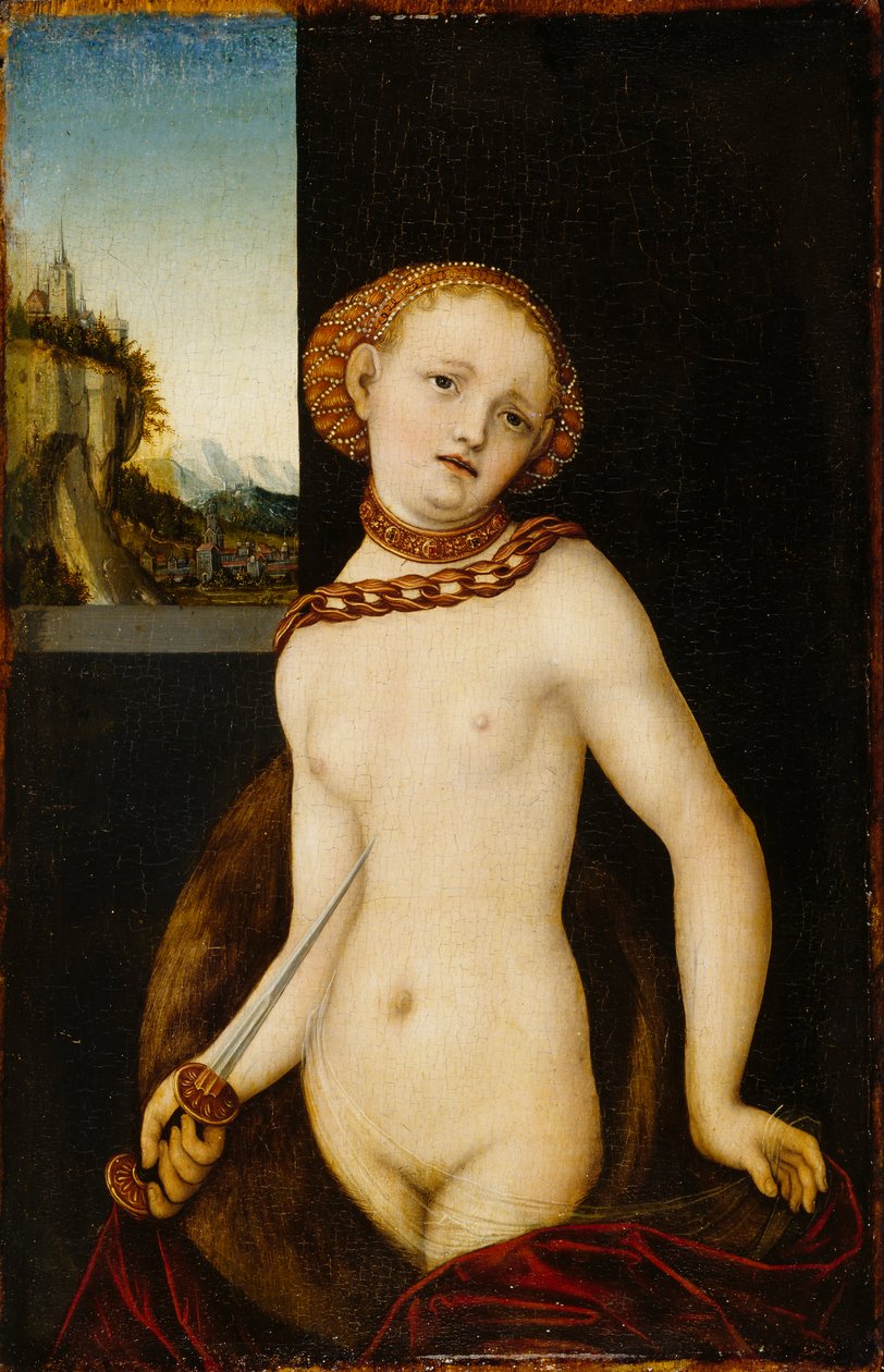 Lukrécie, 1530. od Lucas Cranach the Elder