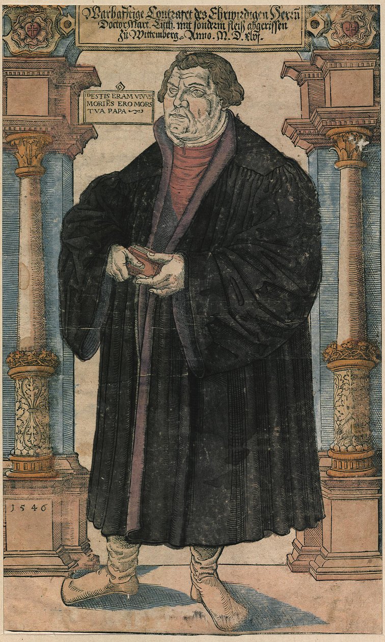 Luther 1546 od Lucas Cranach the Elder