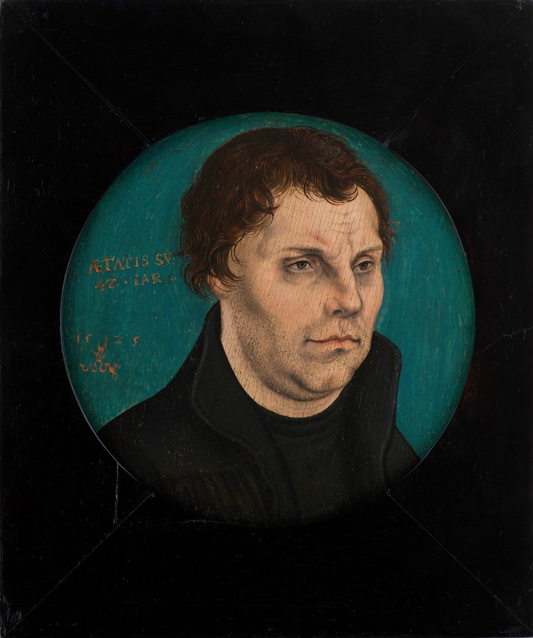 Martin Luther 1483-1546, 1525 od Lucas Cranach the Elder
