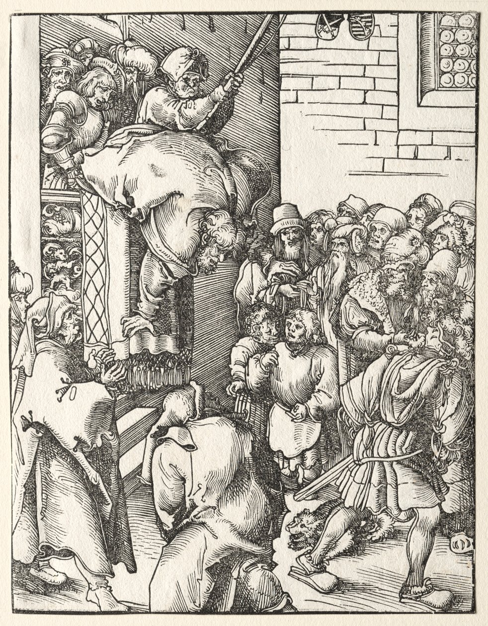 Umučení svatého Jakuba Menšího. od Lucas Cranach the Elder