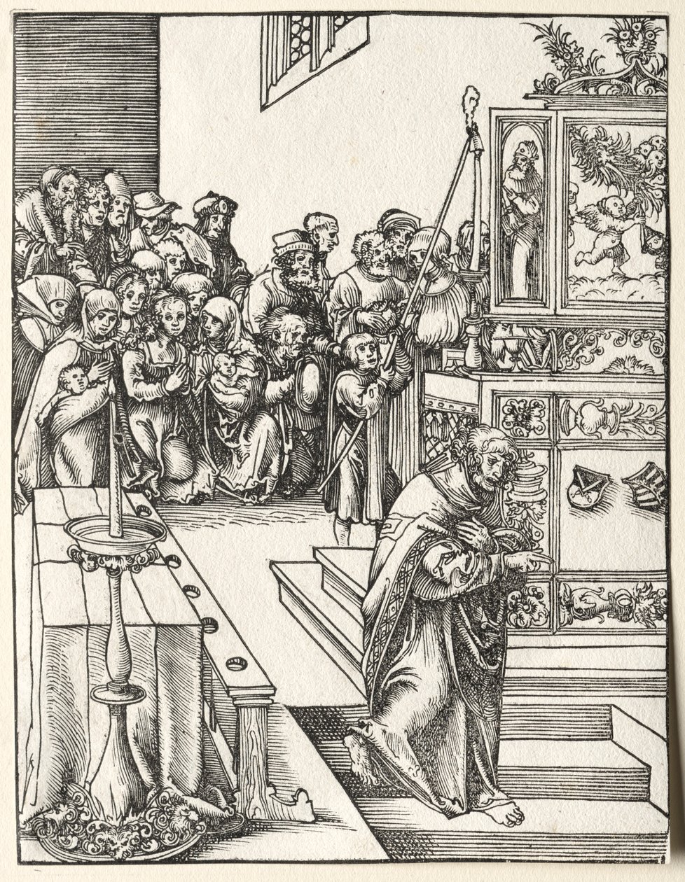 Umučení svatého Jana. od Lucas Cranach the Elder