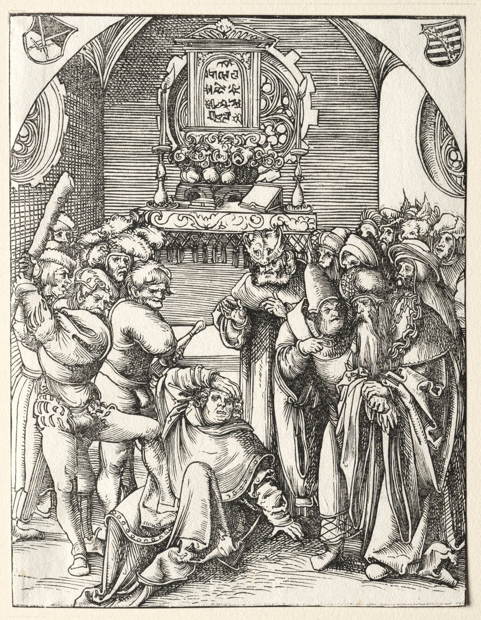 Umučení svatého Jidáše Tadeáše. od Lucas Cranach the Elder