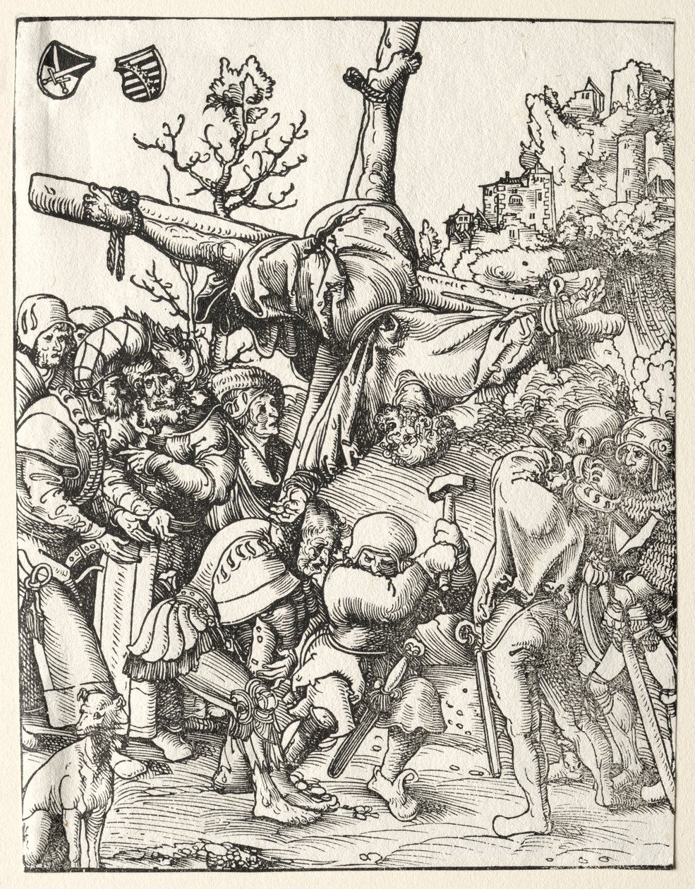 Umučení svatého Petra. od Lucas Cranach the Elder
