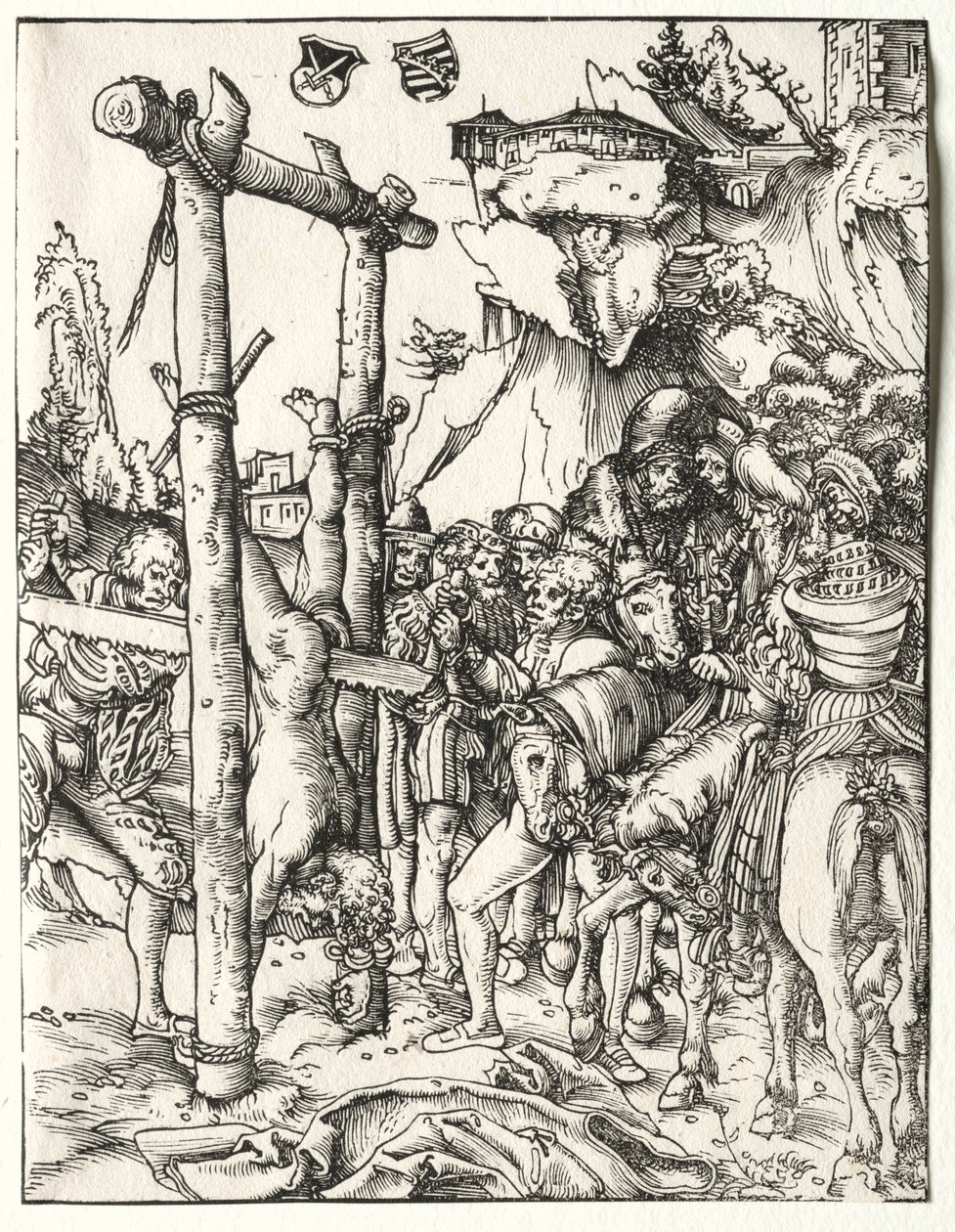 Umučení svatého Simeona, c. 151015. od Lucas Cranach the Elder