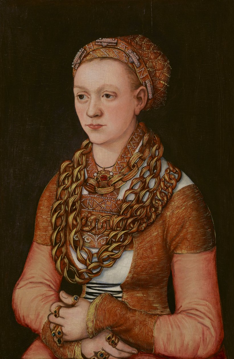 Portrét Anny Buchnerové, rozené Lindackerové od Lucas Cranach the Elder