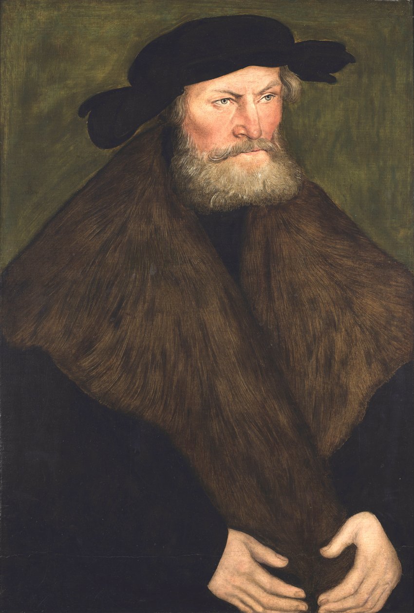 Portrét vévody Jindřicha Zbožného Saska od Lucas Cranach the Elder