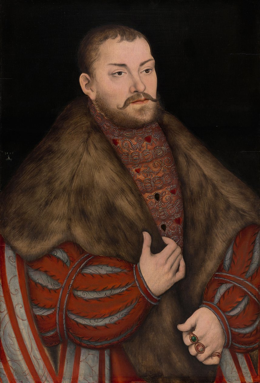 Portrét braniborského kurfiřta Joachima II. od Lucas Cranach the Elder